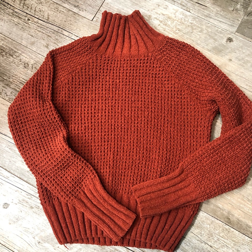 Turtleneck warm and cozy sweater